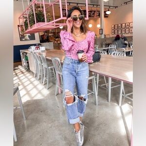 Wayf X influencers corset top M